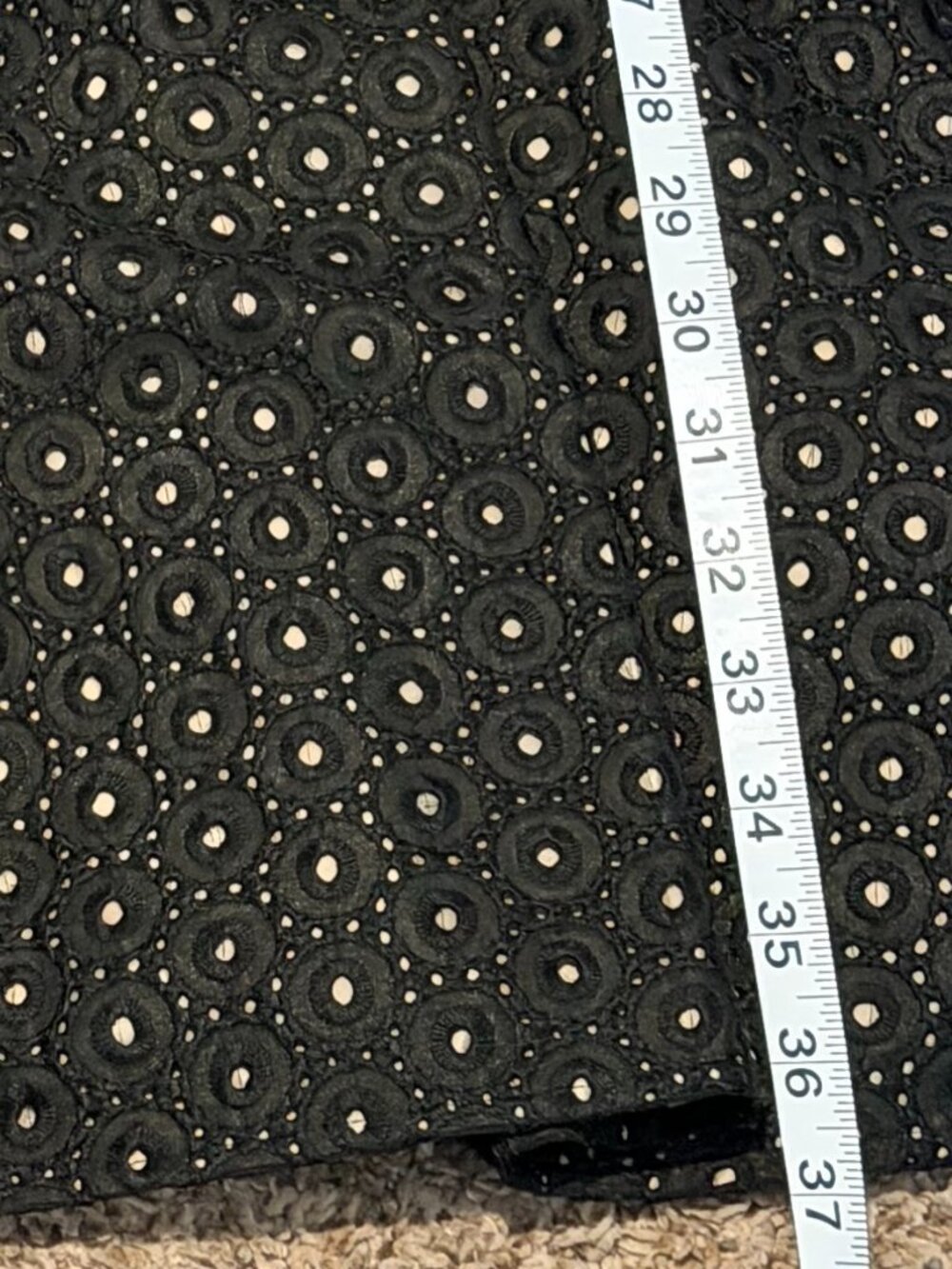 Vince Camuto Sleeveless Midi Dress - Black & Tan Cottagecore - Size 6 - Picture 13 of 13